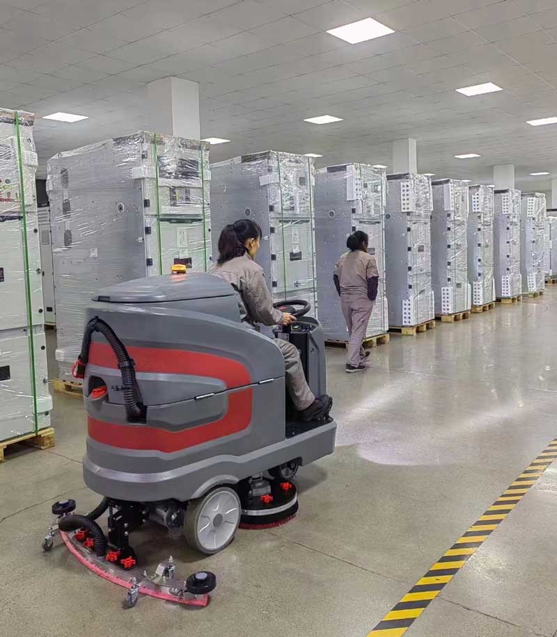 常熟市龍騰焊材從采購掃地機到洗地機 常熟市龍騰焊材從采購掃地機到洗地機