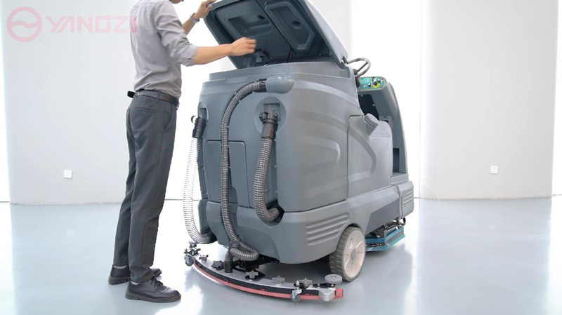 室內(nèi)用混凝土洗地機！